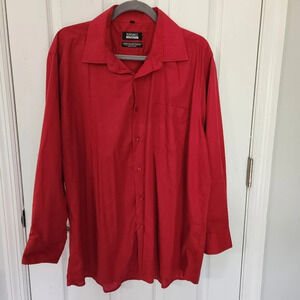 Karako Red Button Down Top
